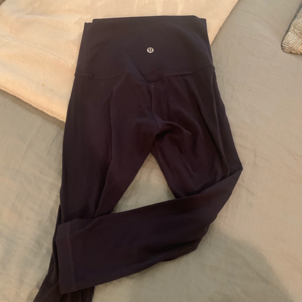 Dark purple align crop Sz 2